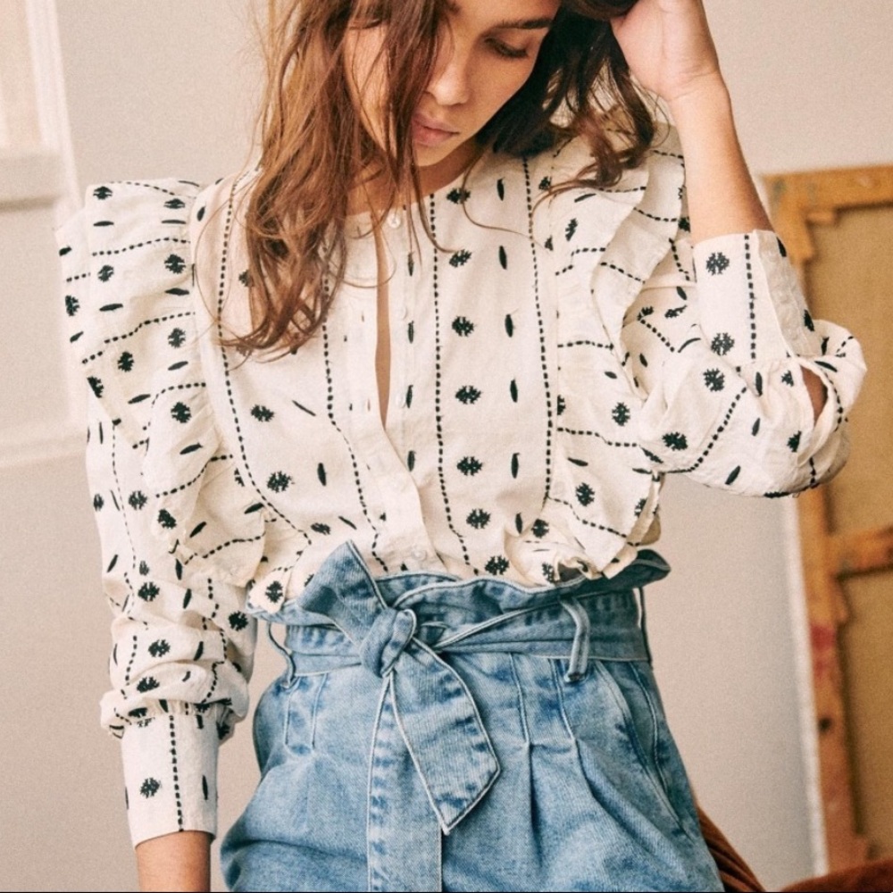 ISO Sézane Boby Shirt